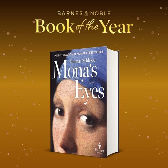 Mona’s Eyes Signed Hardcover Thomas Schlesser 2025 B&N Book of the Year New - Picture 8 of 8